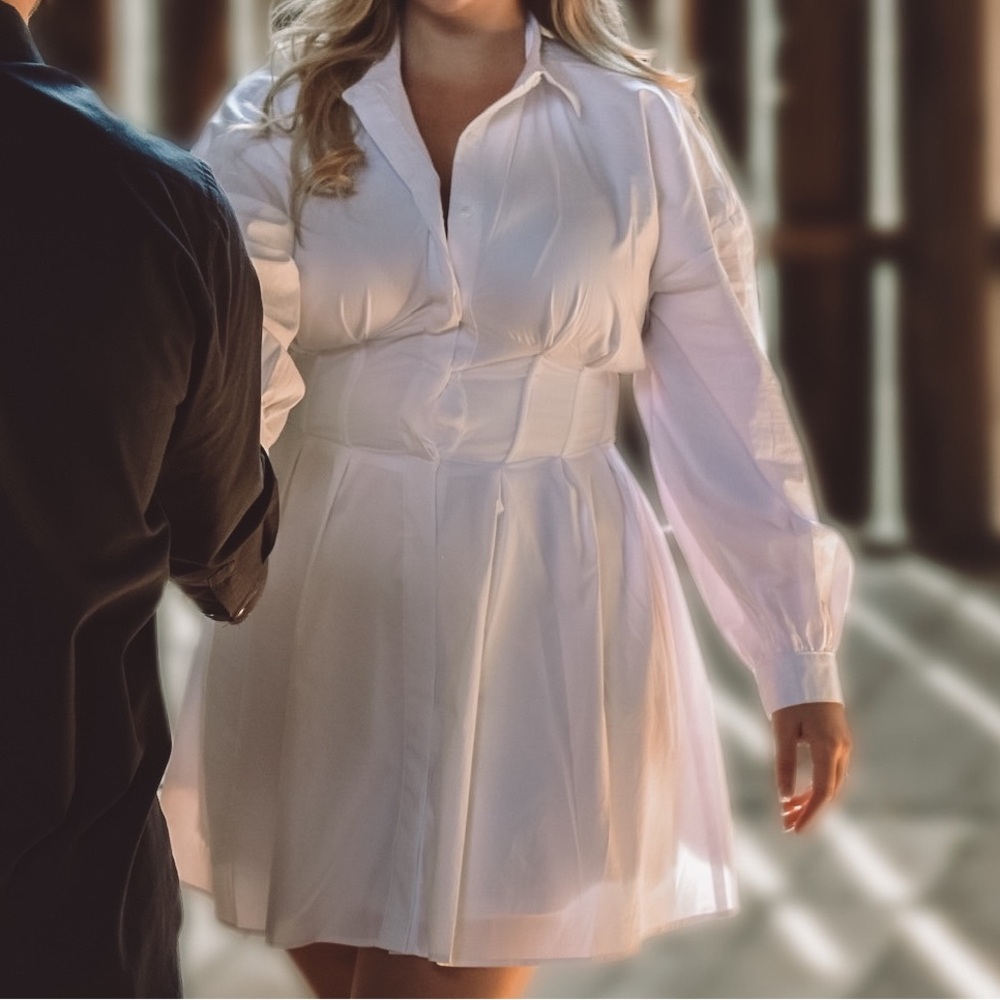 White dress